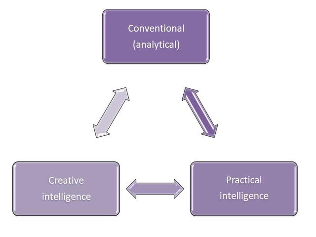 Robert Sternberg's three intelligences
