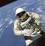 First man to do an EVA by USS