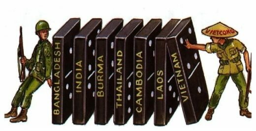 Domino Theory coined, Eisenhower