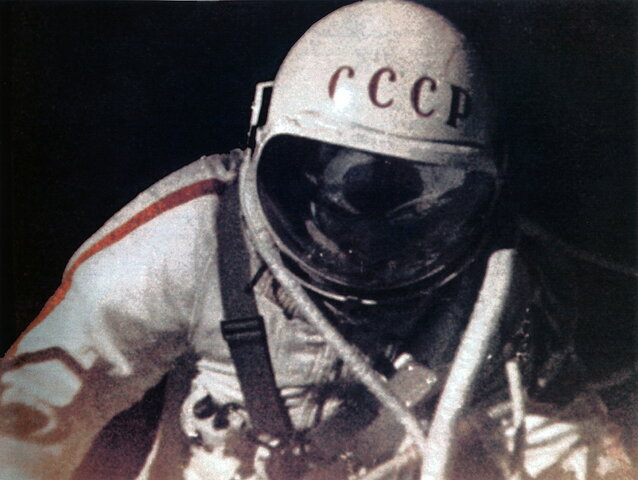 First Man to do an EVA (USSR)