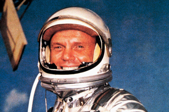 First Man to Orbit Earth (USA)