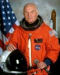First man to orbit Earth by USA