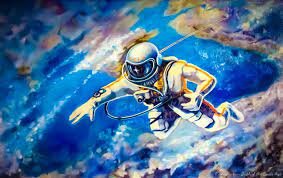 First man to do an EVA by USSR