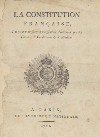 Primera Constitución de Francia