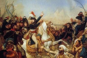 Napoleon zasede Egipt