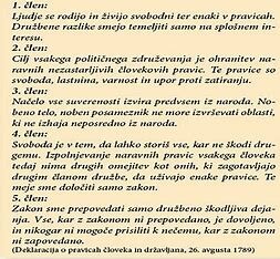 PRAVICE ČLOVEKA IN DRŽAVLJANA