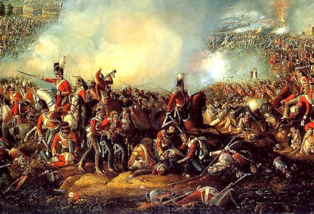 Derrota de Napoleón en Waterloo
