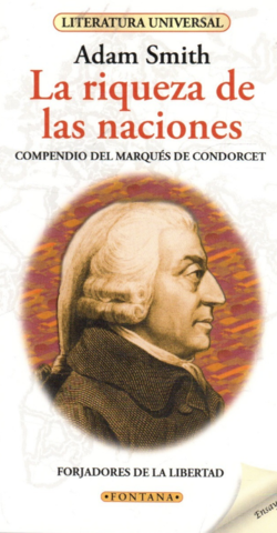 Adam Smith publica "La riqueza de las naciones"