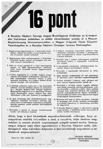 A 16 pontba foglalt követelések
