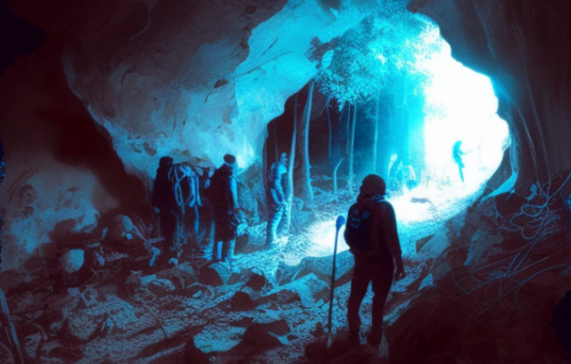 Обнаружение пещеры