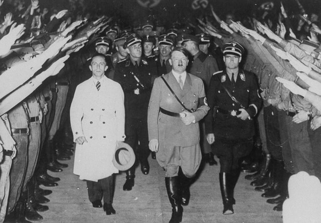 Adolf Hitler commits suicide