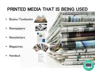 Books and other printed medias