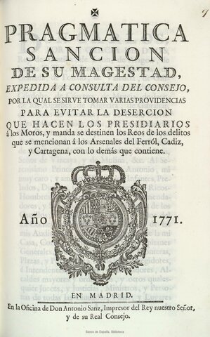 La Pragmática Sanción
