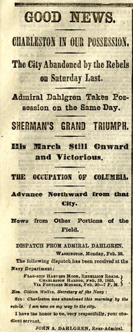 The confederate Capital falls