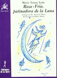 Rosa fría, patinadora de la luna