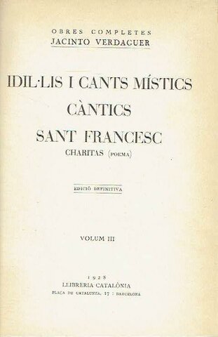 Publica Idil·lis i cants místic