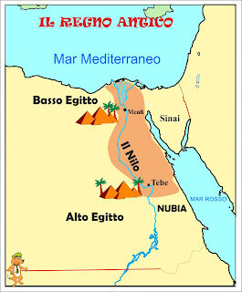 Unificazione dei due Regni sotto un unico faraone.