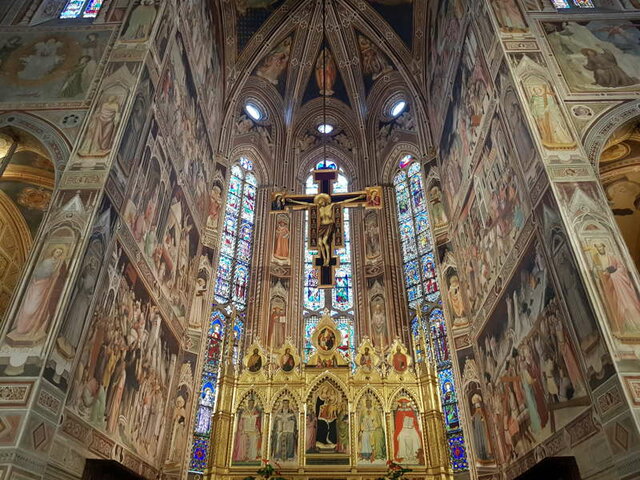 affreschi Santa Croce, Firenze