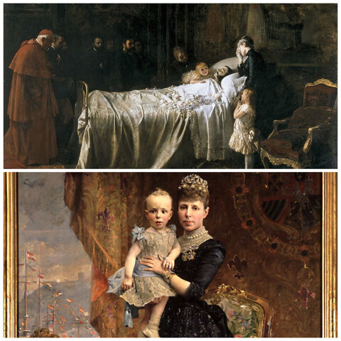 Muere Alfonso XII/ Regencia de Mª Cristina de Habsburgo