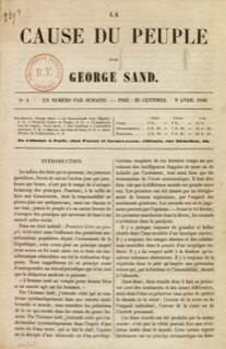 Création du la cause du peuple