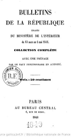 Prend la direction du Bulletin de la Republique