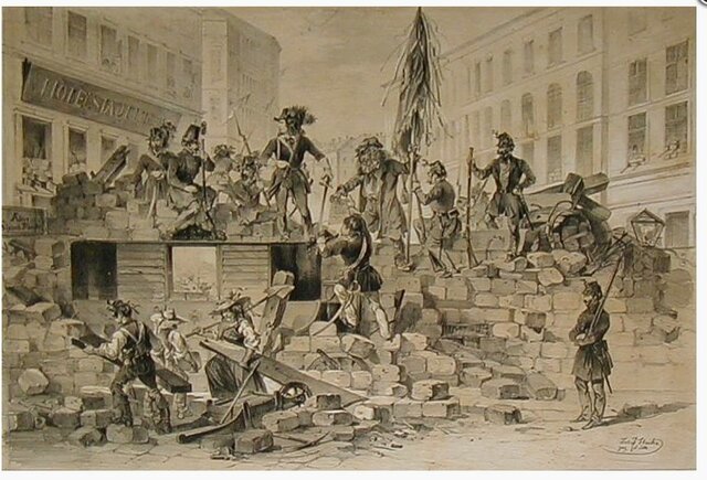 Expresiones de protestas. Revolución de 1848. Francia