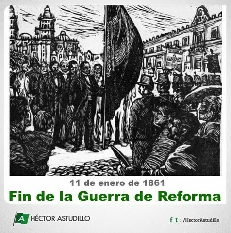 Fin de la guerra de reforma
