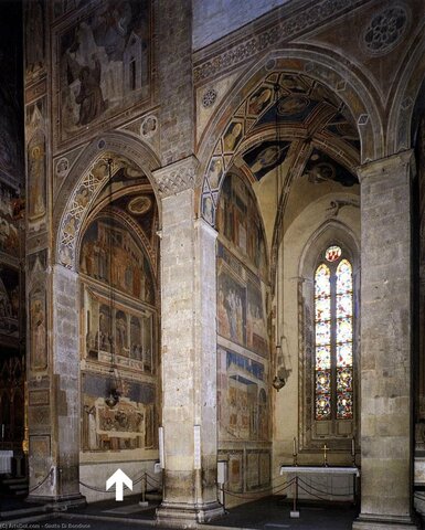 Affreschi delle cappelle Bardi e Peruzzi, Santa croce, Firenze, Giotto