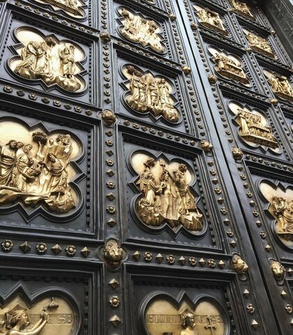 Seconda porta del battistero, Firenze, Lorenzo Ghiberti