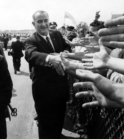 LBJ ordered 1st troops to Vietnam