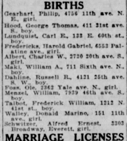 Clara (babe) was born