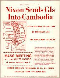 Nixon Sends Troops into Cambodia