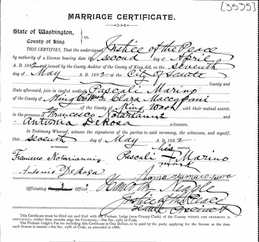 Pasqual Marries Clara(Don Wally's parents)