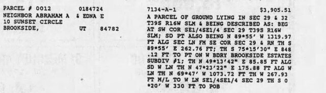 A-frame listed for sale because of delinquent taxes