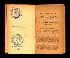 Código Penal 1871 (Código de Martinéz de Castro)