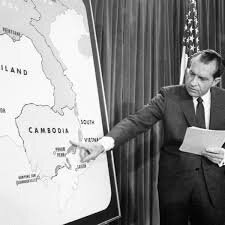 Nixon sends troops to Cambodia