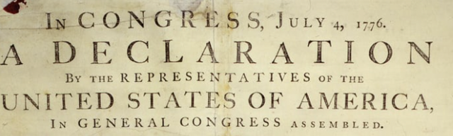 Declaration of Independence