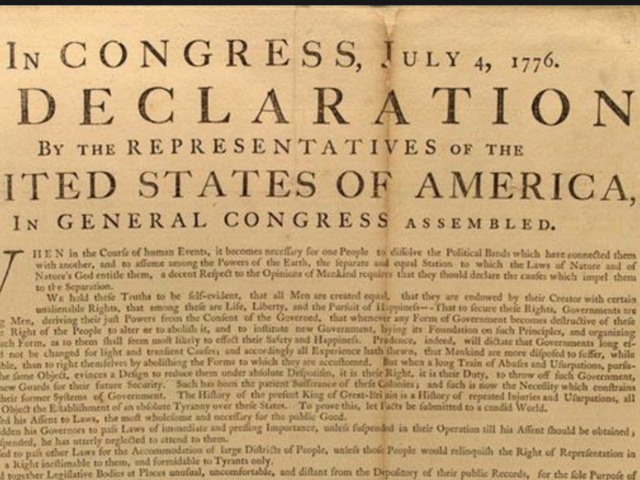Declaration of Independence