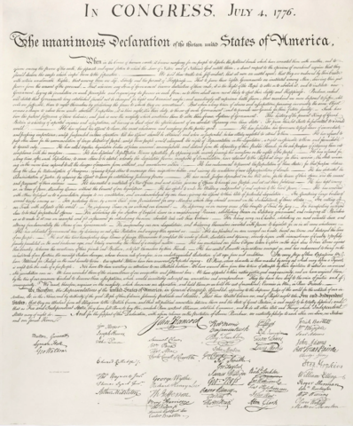 Declaration of Independence