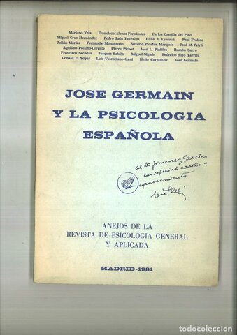 Comienza la psicología española