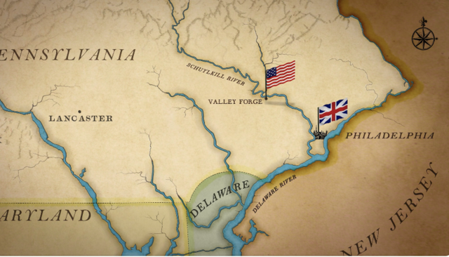 The Battle of Valley Forge