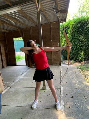 Boogschieten en golfen