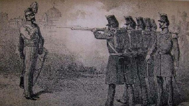 Ejecución del general Diego de León