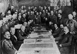 Triunfo de la revolución Bolchevique en Rusia y firma del tratado de Brest-Litovsk