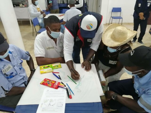 Primera socialización Guapi