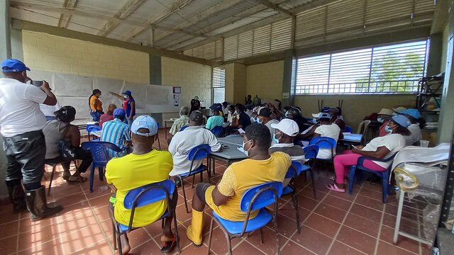 Primera socialización Guapi