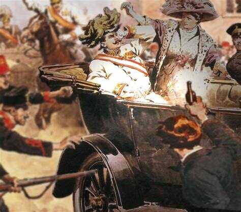 Asesinato del Archiduque Francisco Fernando.