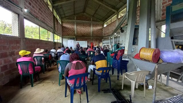 Primera socialización Timbiquí - Bubuey