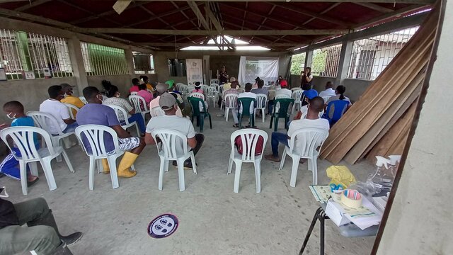 Primera socialización Timbiquí - Corozal