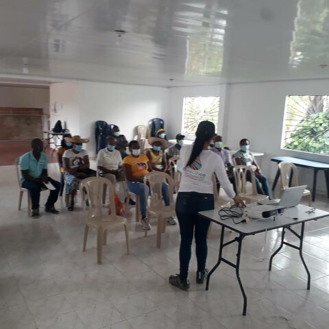 Primera socialización Timbiquí - Cabecera